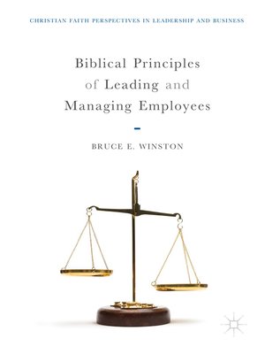 cover image of Biblical Principles of Leading and Managing Employees